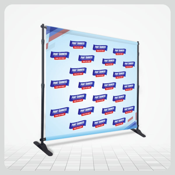 Step & Repeat backdrop