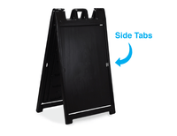 Load image into Gallery viewer, Black Deluxe Signicade - Print Banners NYC
