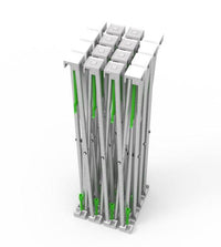 Load image into Gallery viewer, 8ft Straight Velcro Fabric Pop Up Display - Print Banners NYC
