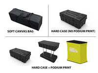 Load image into Gallery viewer, 10ft Straight Velcro Fabric Pop Up Display - Print Banners NYC
