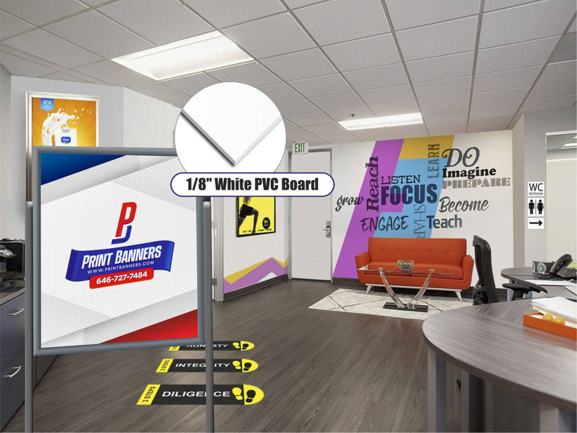 PVC Board in New York, PVC Poster signs NYC, Plastic Sign Printing ...