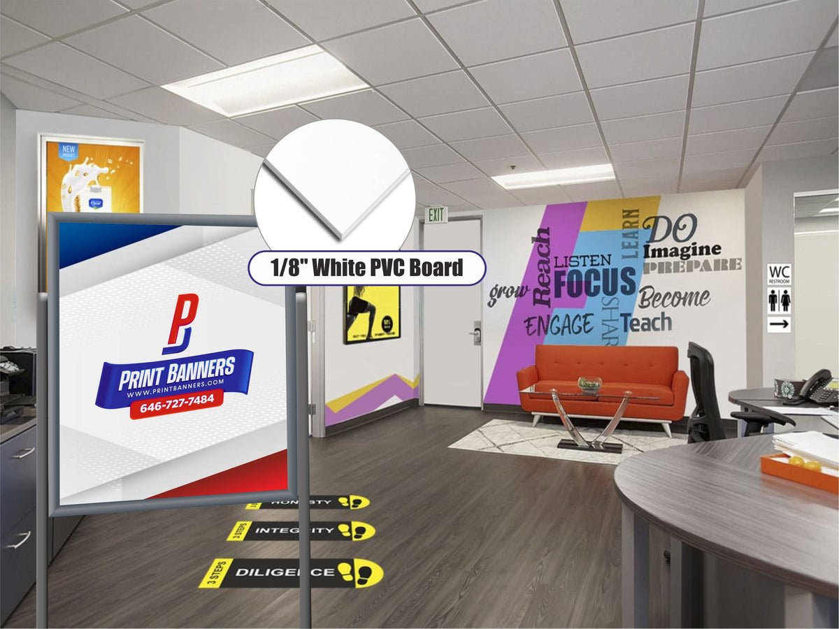 PVC Board in New York, PVC Poster signs NYC, Plastic Sign Printing ...