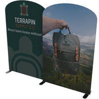 Load image into Gallery viewer, 10 ft. Kit H EZ Tube® Connect Single-Sided (Graphic Package) - Print Banners NYC
