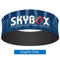 Load image into Gallery viewer, 10 x 3.5 ft. Hanging Banner Circle Single-Sided (Graphic Only) - Print Banners NYC
