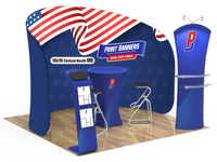 Load image into Gallery viewer, 10x10ft Custom Booth 09 - Print Banners NYC
