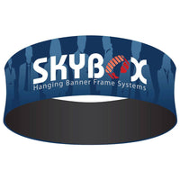 Load image into Gallery viewer, 12 x 3 ft. Hanging Banner Circle Single-Sided (Graphic Package) - Print Banners NYC
