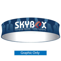 Load image into Gallery viewer, 15 x 2.7 ft. Hanging Banner Circle Single-Sided (Graphic Only) - Print Banners NYC
