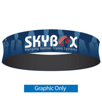 Load image into Gallery viewer, 15 x 3.5 ft. Hanging Banner Circle Single-Sided (Graphic Only) - Print Banners NYC
