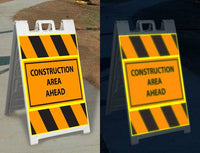 Load image into Gallery viewer, Reflective Signicade A-Frame - Print Banners NYC
