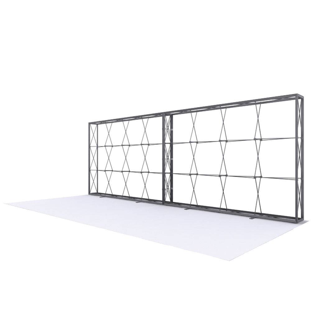20 ft. Lumiere Light Wall Configuration D No Lights (Hardware Only) - PrintBanners