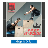 Load image into Gallery viewer, 20 x 15 ft. Lumiere Light Wall Configuration F No Lights Double-Sided (Graphic Only) - Print Banners NYC
