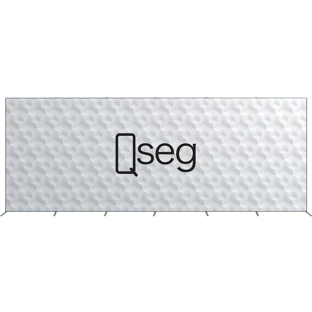 20 x 7.4 Ft. QSEG Quick Wall Display - PrintBanners