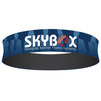 Load image into Gallery viewer, 20 x 4 ft. Hanging Banner Circle Single-Sided (Graphic Package) - Print Banners NYC
