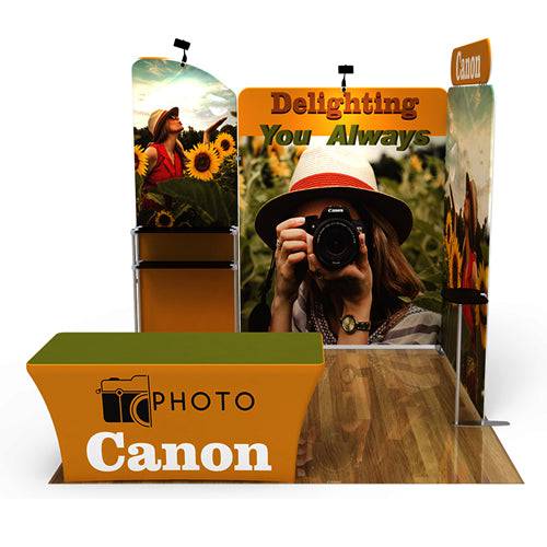 10x10ft Custom Booth U - Print Banners NYC