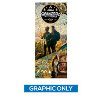 Load image into Gallery viewer, 33.5 in. Econoroll Retractable Banner Stand Silver - Print Banners NYC
