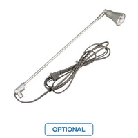 Load image into Gallery viewer, 33.5 in. Econoroll Retractable Banner Stand Silver - Print Banners NYC
