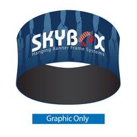 Load image into Gallery viewer, 8 x 2 ft. Hanging Banner Circle Single-Sided (Graphic Only) - Print Banners NYC
