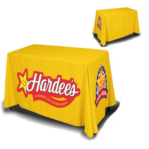8ft Table Cover 4 sided (Close Back) - Print Banners NYC