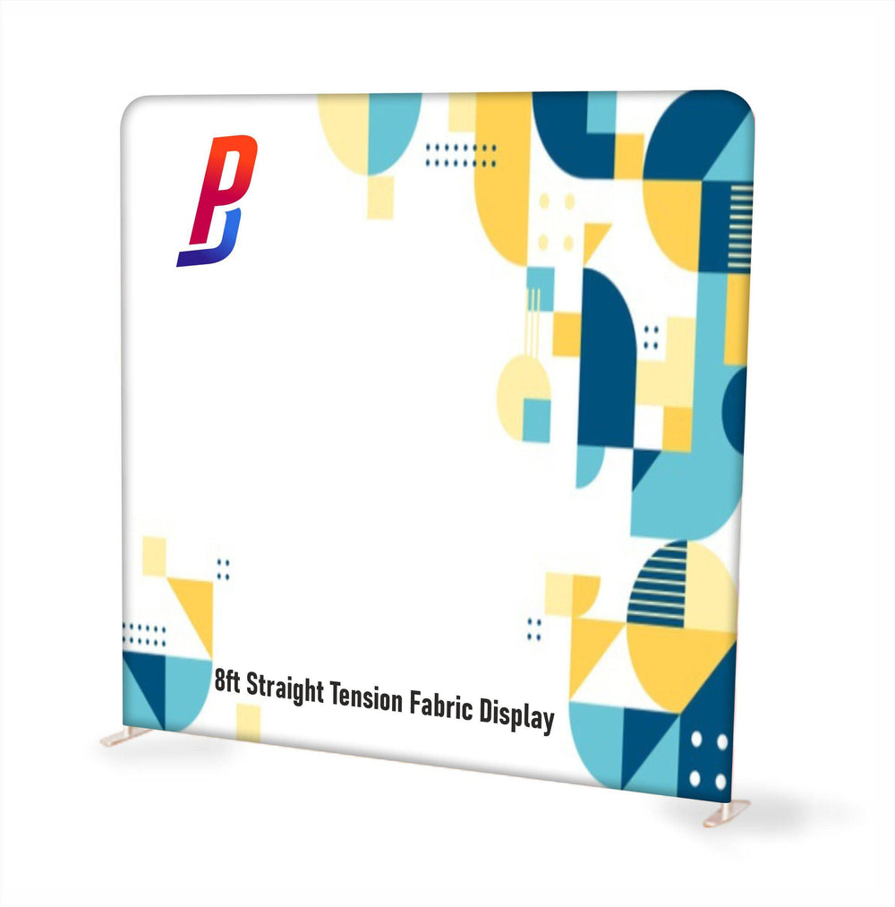Tension Fabric Display – Straight Shape, Stretch Graphics, Backdrops ...
