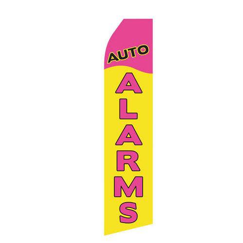 Auto Alarms Econo Stock Flag - Print Banners NYC