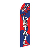 Load image into Gallery viewer, Auto Detailing Service Econo Stock Flag - Print Banners NYC
