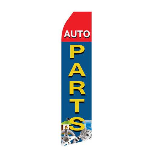 Auto Parts Econo Stock Flag - PrintBanners