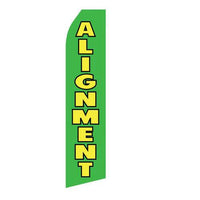 Load image into Gallery viewer, Body Shop Alignment Service Econo Stock Flag - Print Banners NYC
