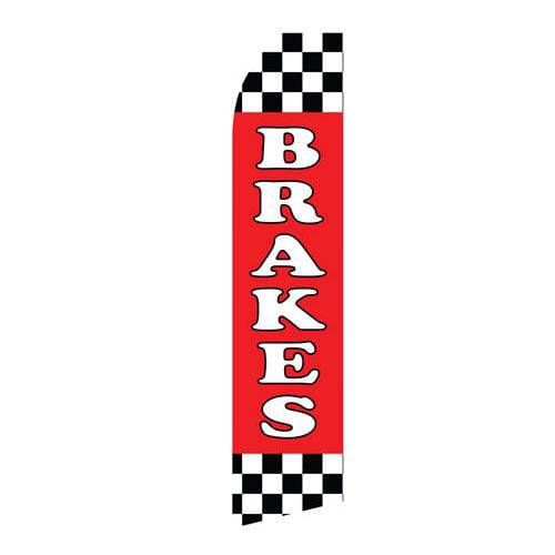 Brakes Service Econo Stock Flag - PrintBanners
