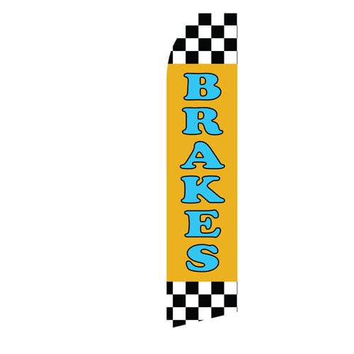 Brakes Service Econo Stock Flag - PrintBanners