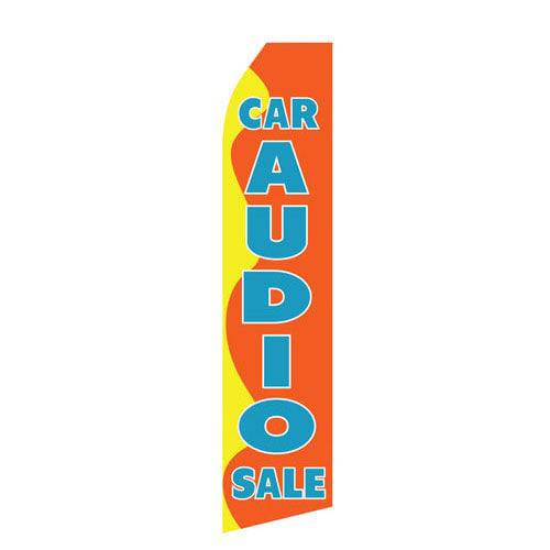 Car Audio Sale Econo Stock Flag - PrintBanners