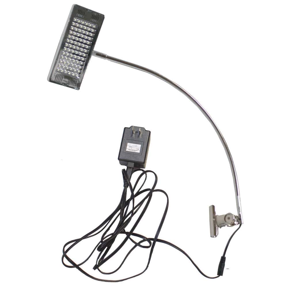 Banner Stands - Silver Clamp Light LED - Print Banners NYC