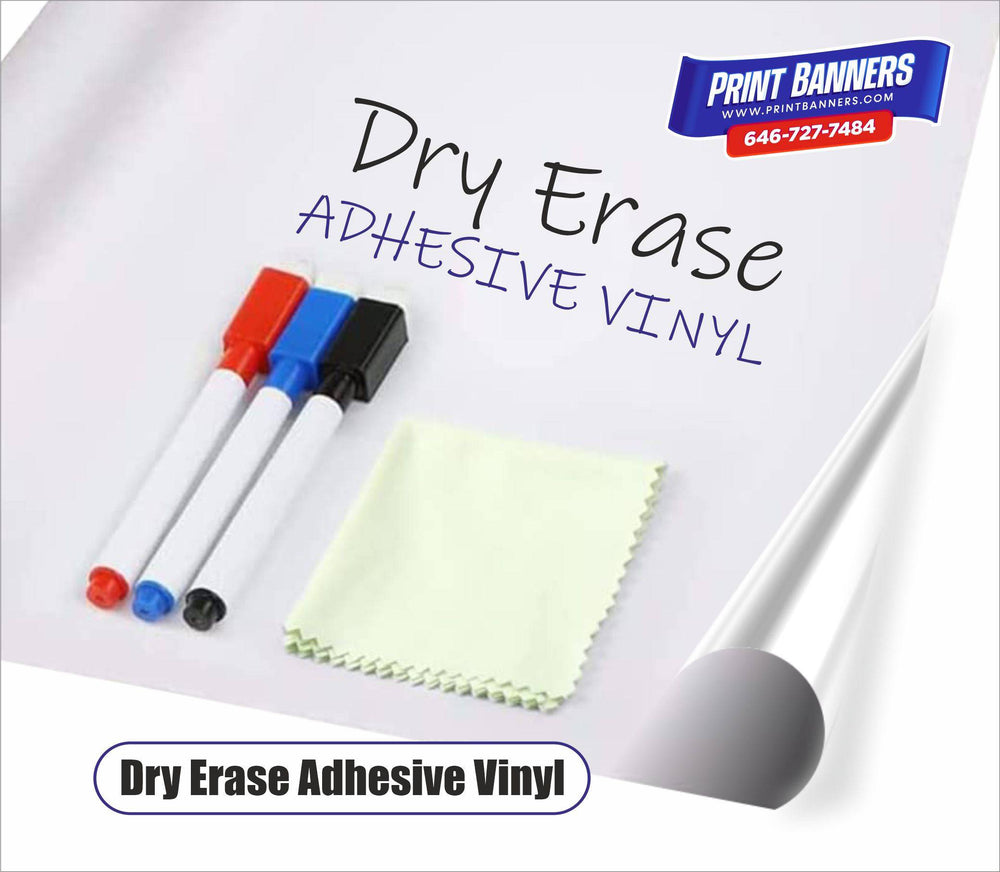 Dry Erase Adhesive Vinyl - Print Banners NYC