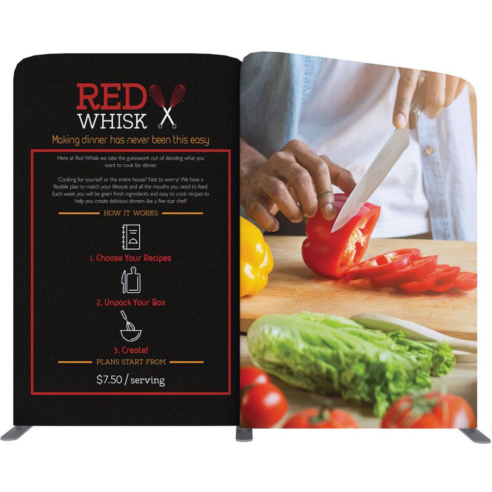 10 ft. Kit D EZ Tube® Connect Single-Sided (Graphic Package) - PrintBanners