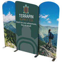 Load image into Gallery viewer, 10 ft. Kit E EZ Tube® Connect Double-Sided (Graphic Package) - Print Banners NYC
