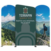 Load image into Gallery viewer, 10 ft. Kit E EZ Tube® Connect Single-Sided (Graphic Package) - Print Banners NYC
