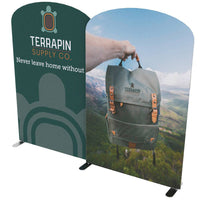 Load image into Gallery viewer, 10 ft. Kit H EZ Tube® Connect Double-Sided (Graphic Package) - Print Banners NYC
