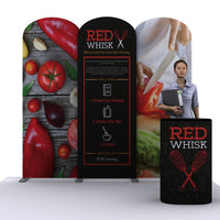 Load image into Gallery viewer, 10 ft. Kit I EZ Tube® Connect Double-Sided (Graphic Package) - Print Banners NYC
