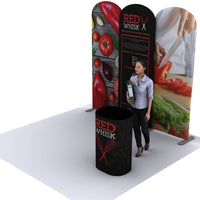 Load image into Gallery viewer, 10 ft. Kit I EZ Tube® Connect Double-Sided (Graphic Package) - Print Banners NYC
