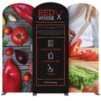 Load image into Gallery viewer, 10 ft. Kit I EZ Tube® Connect Single-Sided (Graphic Package) - Print Banners NYC
