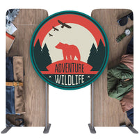 Load image into Gallery viewer, 10 ft. Kit J EZ Tube® Connect Double-Sided (Graphic Package) - Print Banners NYC
