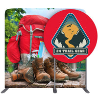 Load image into Gallery viewer, 10 ft. Kit L EZ Tube® Connect Double-Sided (Graphic Package) - Print Banners NYC
