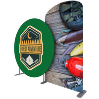 Load image into Gallery viewer, 10 ft. Kit M EZ Tube® Connect Single-Sided (Graphic Package) - Print Banners NYC
