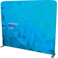 Load image into Gallery viewer, 10 ft. EZ Tube® Connect Straight Top Double-Sided (Graphic Package) - Print Banners NYC
