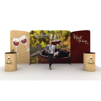 Load image into Gallery viewer, 20 ft. Kit A EZ Tube® Connect Double-Sided (Graphic Package) - Print Banners NYC
