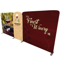 Load image into Gallery viewer, 20 ft. Kit B EZ Tube® Connect Double-Sided (Graphic Package) - Print Banners NYC
