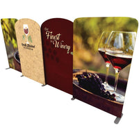 Load image into Gallery viewer, 20 ft. Kit C EZ Tube® Connect Double-Sided (Graphic Package) - Print Banners NYC
