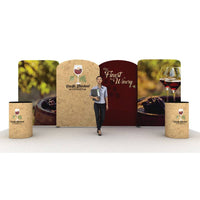 Load image into Gallery viewer, 20 ft. Kit C EZ Tube® Connect Single-Sided (Graphic Package) - Print Banners NYC
