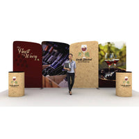 Load image into Gallery viewer, 20 ft. Kit D EZ Tube® Connect Double-Sided (Graphic Package) - Print Banners NYC
