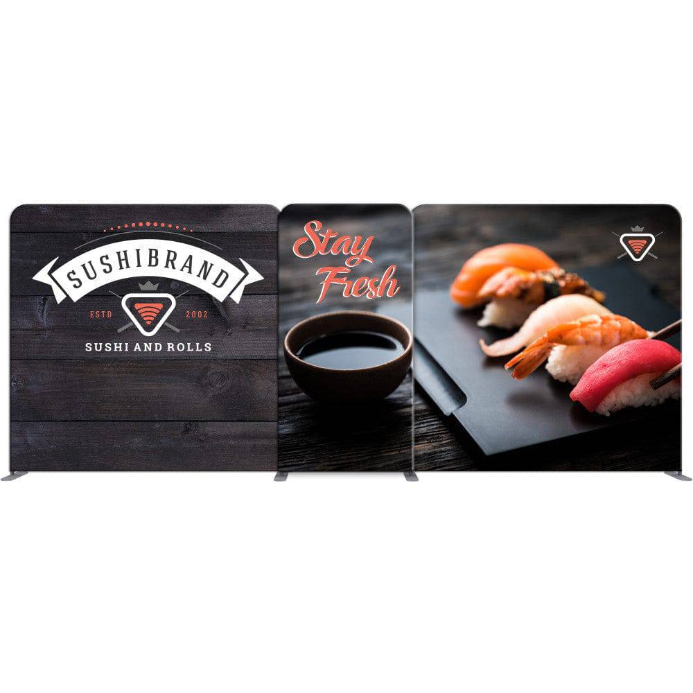 20 ft. Kit F EZ Tube® Connect Single-Sided (Graphic Package) - PrintBanners