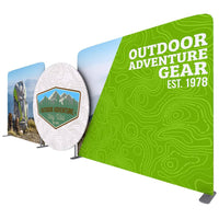 Load image into Gallery viewer, 20 ft. Kit I EZ Tube® Connect Single-Sided (Graphic Package) - Print Banners NYC
